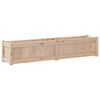 vidaXL Jardinière 150x31x31 cm bois de pin massif