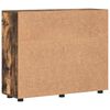 vidaXL Cabinet en Bois avec stockage Ch&ecirc;ne fum&eacute; 88,5 x 30,5 x 73 cm