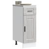 vidaXL Armoire de cuisine Porto sonoma gris bois d'ing&eacute;nierie