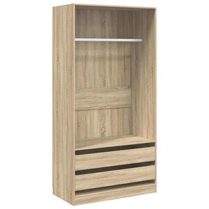 vidaXL Garde-robe Ch&ecirc;ne sonoma 100x50x200 cm Bois d'ing&eacute;nierie