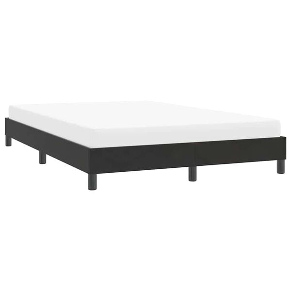 vidaXL Cadre de lit sans matelas noir 160x210 cm velours