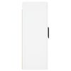 vidaXL Armoire murale blanc 69,5x34x90 cm