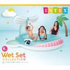 Intex Piscine à pulvérisation Forme de baleine 201x196x91 cm