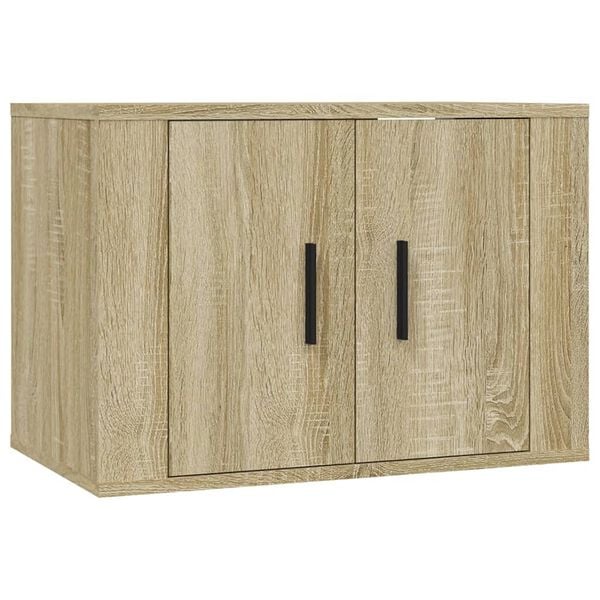 vidaXL Ensemble de meubles TV 3 pcs Chêne sonoma Bois d'ingénierie