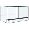 vidaXL Terrarium avec stockage Transparent 50 x 30 x 30 cm Verre