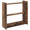 vidaXL Support de queue de billard Bois d'ing&eacute;nierie 60 x 20 x 57 cm