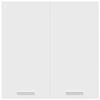 vidaXL Armoire suspendue "Lyon" Blanc brillant 60 x 31 x 60 cm Bois d'ing&eacute;nierie