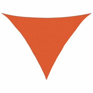 vidaXL Voile d'ombrage 160 g/m&sup2; Orange 3x3x4,2 m PEHD