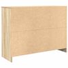 vidaXL Buffet avec tiroir ch&ecirc;ne sonoma 101x35x76 cm bois d'ing&eacute;nierie