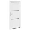vidaXL Porte Frontale Blanc 98 x 208 cm PVC