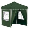 vidaXL Tente de f&ecirc;te pop-up Vert 195 x 195 x 245 cm Tissu Oxford