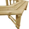 vidaXL Banc de jardin 240 cm Bois de pin imprégné