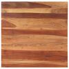 vidaXL Dessus de table bois massif d'acacia 25-27 mm 80x80 cm