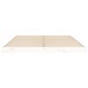 vidaXL Cadre de lit sans matelas blanc 140x190 cm bois de pin massif