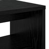 vidaXL Meuble TV Ch&ecirc;ne noir 60 x 30 x 40 cm Bois d'ing&eacute;nierie