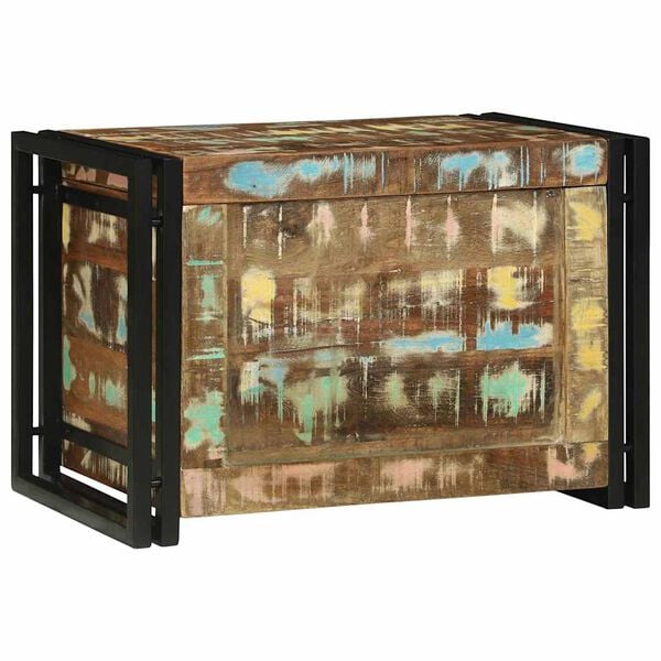 vidaXL Boîte de Rangement 60 x 40 x 41 cm Bois de récupération