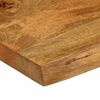 vidaXL Dessus de table 140x40x2,5 cm bord vivant bois massif manguier