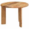 vidaXL Tables basses gigognes 3 pcs Marron Bois de mangue massif