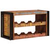 vidaXL &Eacute;tag&egrave;re &agrave; vin Marron 100 x 45 x 33 cm Bois r&eacute;cup&eacute;r&eacute; massif