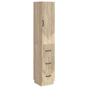 vidaXL Ensemble de Meubles 2 pc 33 x 34,5 x 87 cm Bois d'ing&eacute;nierie