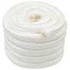 vidaXL Corde de bateau 5 m 3 Blanc PP