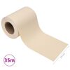 vidaXL Écran d'intimité de jardin PVC 35x0,19 m Crème