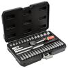 YATO Kit d'outils de 38 pi&egrave;ces en m&eacute;tal Noir YT-14471