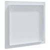 vidaXL Panneaux d'Acc&egrave;s 2 pcs Blanc 15 x 15 cm Plastic ABS