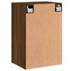 vidaXL Meubles TV muraux 2 pcs ch&ecirc;ne marron 40,5x30x60 cm