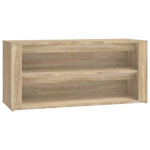 vidaXL &Eacute;tag&egrave;re &agrave; chaussures Ch&ecirc;ne sonoma 100x35x45cm Bois d'ing&eacute;nierie