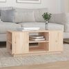 vidaXL Table basse 90x49x40,5 cm Bois massif de pin