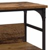 vidaXL Table console Bois ancien 100 x 32 x 75 cm Bois d'ing&eacute;nierie