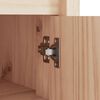 vidaXL Armoire de cuisine d'ext&eacute;rieur MEPPEL 106x55x64 cm bois de pin massif