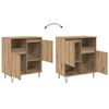 vidaXL Buffet 2 pcs Ch&ecirc;ne artisanal 60 x 35 x 70 cm