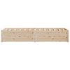 vidaXL Cadre de lit sans matelas 90x200 cm bois de pin massif