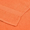 vidaXL Serviettes de toilette FROGN 4 pi&egrave;ces Orange 30x30 cm 360 g/m&sup2;