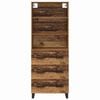vidaXL Haut Armoire Bois ancien 69,5 x 34 x 180 cm Bois d'ing&eacute;nierie