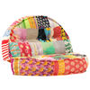 vidaXL Pouf 100x20 cm Patchwork Tissu