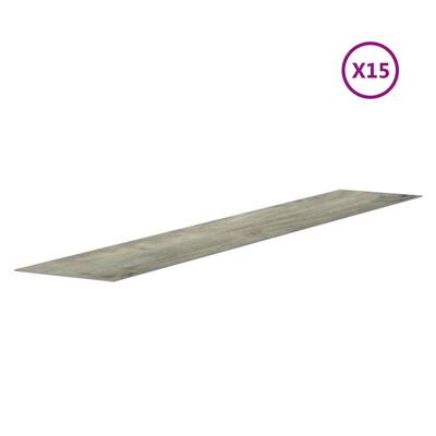 VIDAXL Panneaux muraux Aspect bois Marron PVC 2,06 m^2 pas cher 