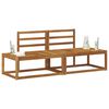 vidaXL Canap&eacute; d'ext&eacute;rieur en bout 2 Pi&egrave;ce Naturel 182,5 x 63 x 73 cm