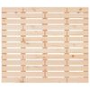 vidaXL Tête de lit murale 81x3x91,5 cm Bois massif de pin