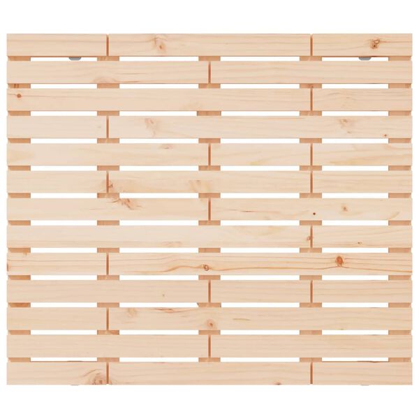 vidaXL Tête de lit murale 81x3x91,5 cm Bois massif de pin