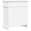 vidaXL Armoire &agrave; chaussures Blanc 50 x 28 x 58 cm Bois de Paulownia