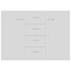 vidaXL Buffet Blanc 88x30x65 cm Bois d'ingénierie