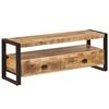 vidaXL Meuble TV 120x35x45 cm Bois solide de manguier