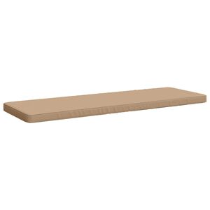 vidaXL Coussin de banc 1 pi&egrave;ce VUGHT 100 % polyester Sable