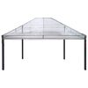 vidaXL Remplacement de housse de gazebo Transparent 400 x 300 x 32 cm
