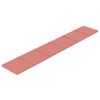 vidaXL T&ecirc;te de lit murale 12 pcs Rose 90 x 15 cm Velours