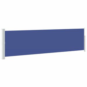 vidaXL Auvent lat&eacute;ral r&eacute;tractable de patio 140x500 cm Bleu