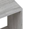 vidaXL Tables basses gigognes 2 pcs sonoma gris bois d'ingénierie